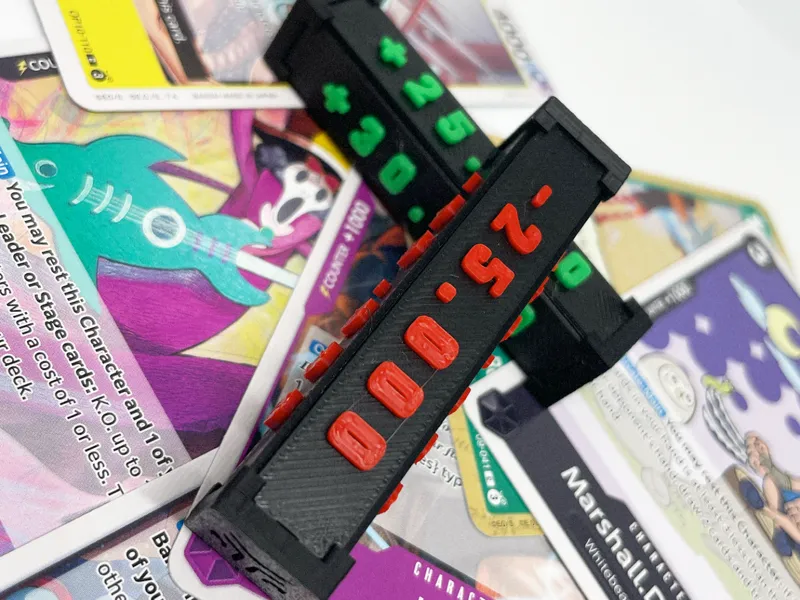 TCG Damage & Power Markers | 3D Printed