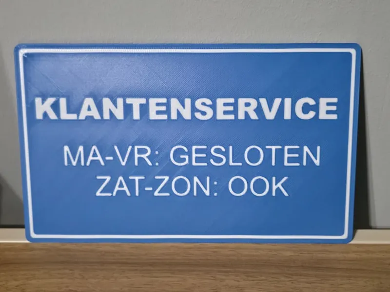 Klantenservice openingsuren