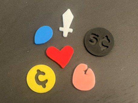 Game Tokens for TBOI: Four Souls