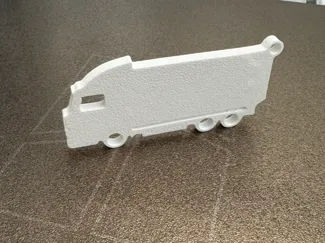 Truck keychain 