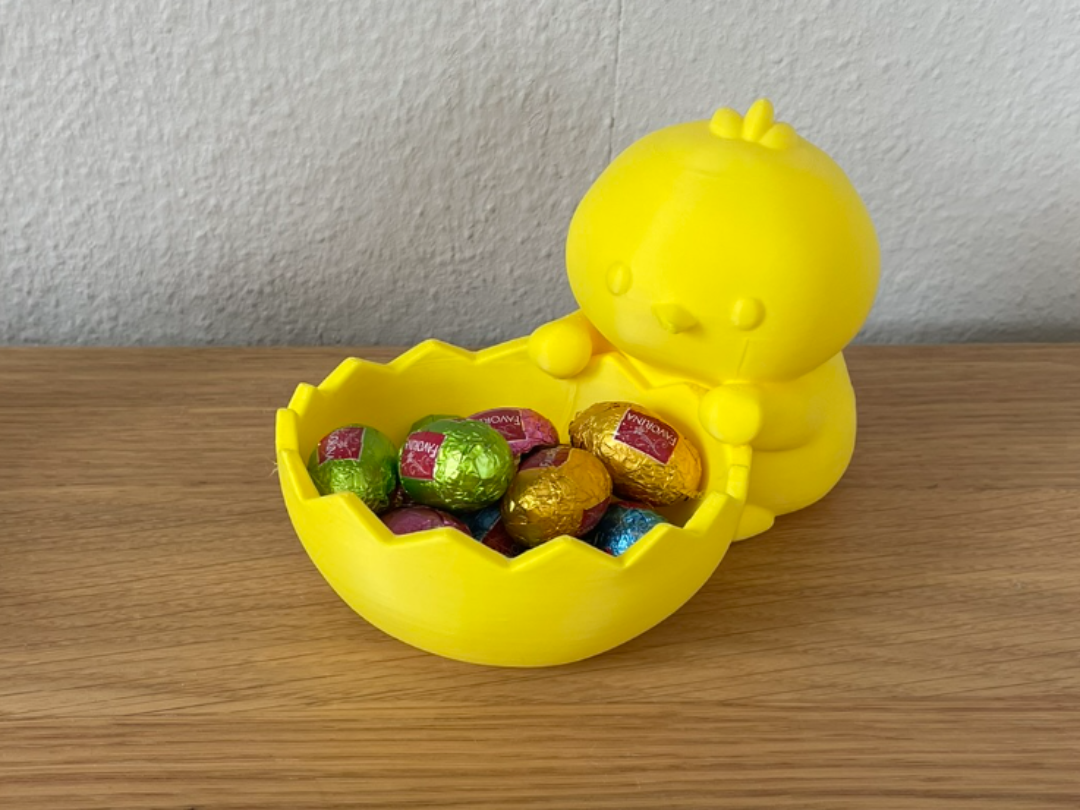 Ostern Easter Schale Vase Osterkücken Kücken 