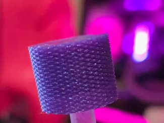 Knurled knob 6mm shaft for rotary encoder