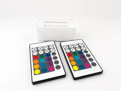 Gridfinity 1x2 LED Remote Holder