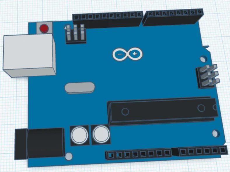 MAQUETA PLACA ARDUINO
