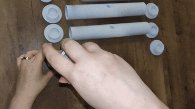 Sturdy Triple T-Bar Jewelry Bracelet Holder Stand