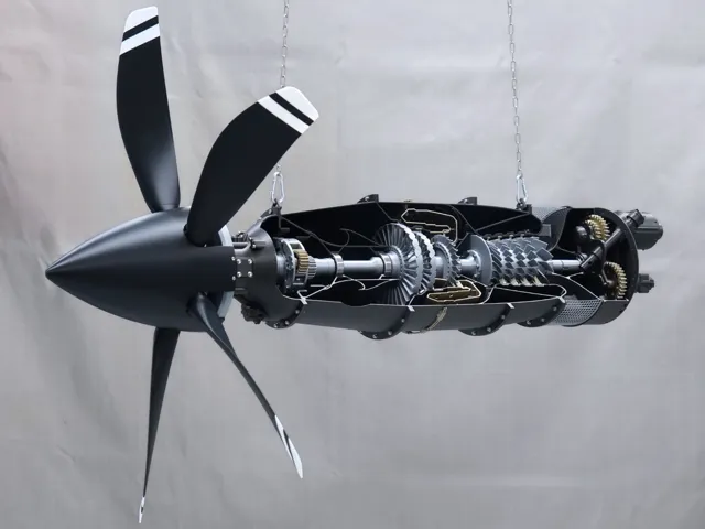 3D Printable Turboprop Engine