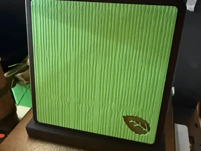 Magnetic Knife Block Nature Themed