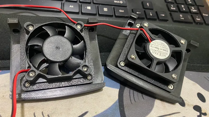 6010 axial brushless fan to 5010 fan