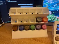 Étagère modulaire à pots de peinture — photo 3