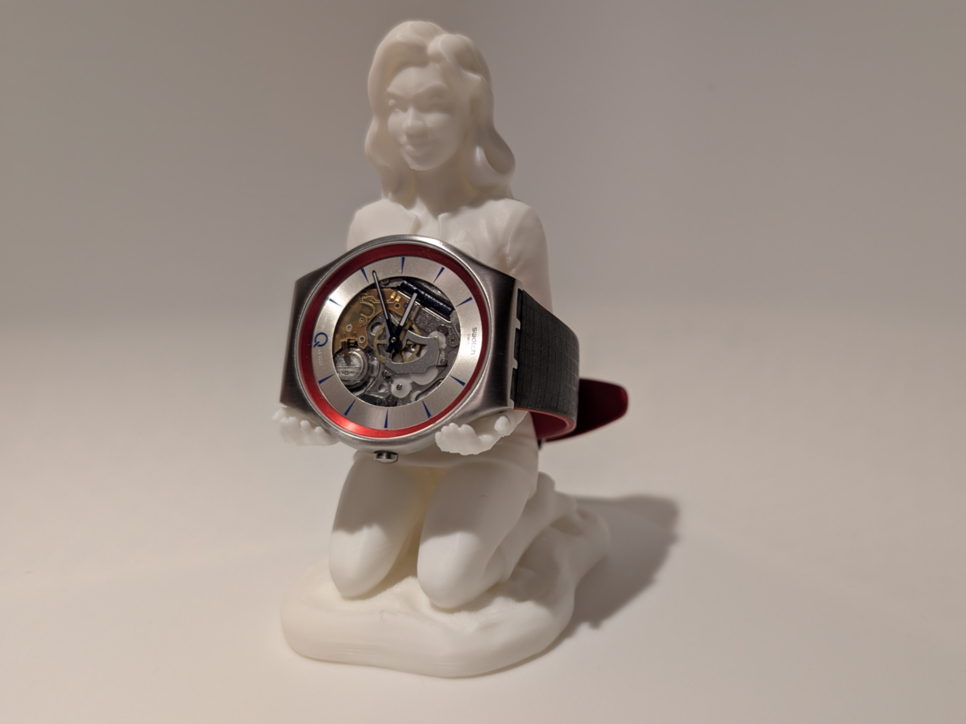Watch Stand Woman Girl Star Trek holder uniform 