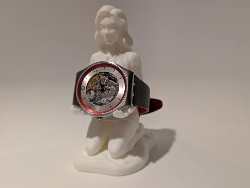 Watch Stand Woman Girl Star Trek holder uniform 