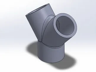 Tuyau Y 