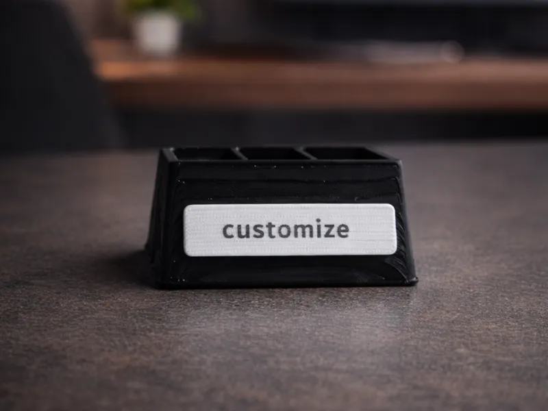 FlexLabel Box – Skalierbarer Organizer