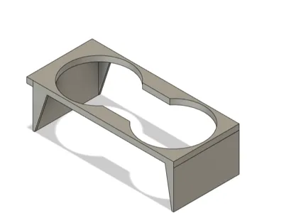 Ergonomic Audi a4 b5 cupholder