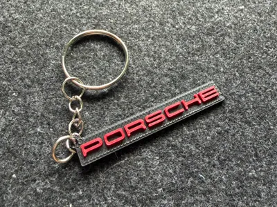 Premium Porsche Keychain