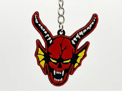 Stranger Things Hellfire Club keychain