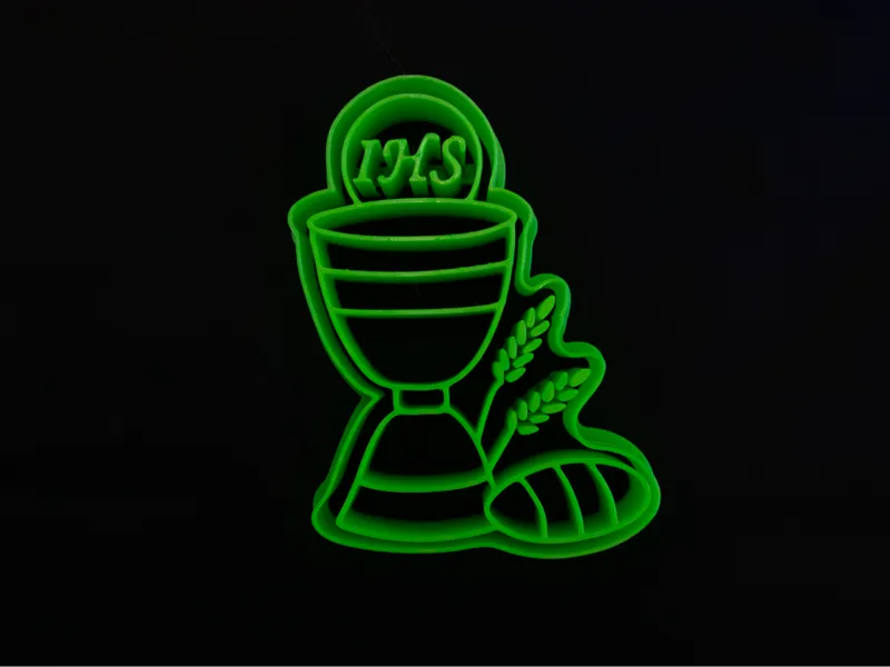 Eucharistic Chalice Cookie Cutter & Stamp Set