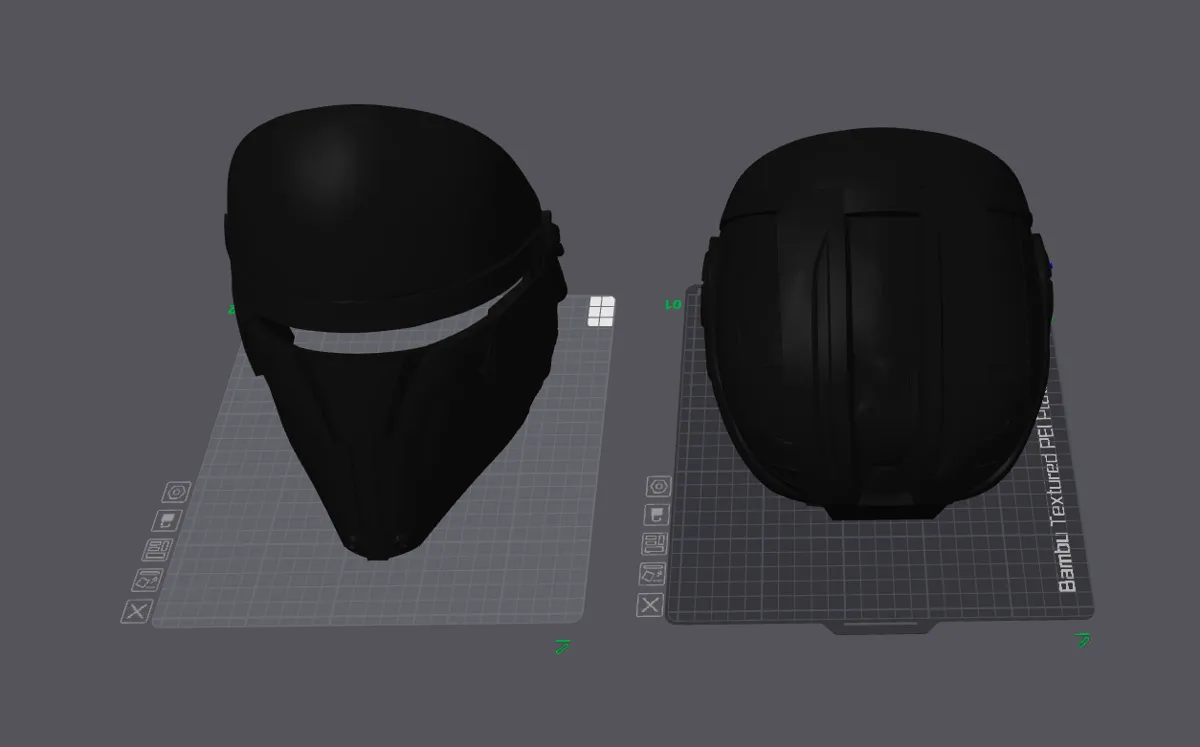 Darth Revan Mask (JTM) presplit - Free 3D Print Model - MakerWorld