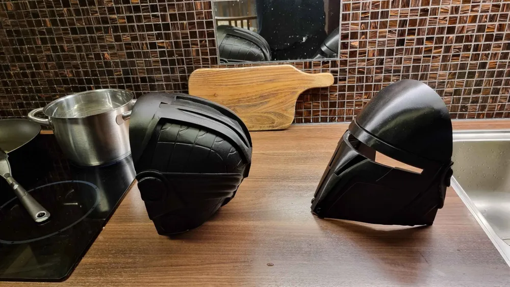 Darth Revan Mask (JTM) presplit - Free 3D Print Model - MakerWorld