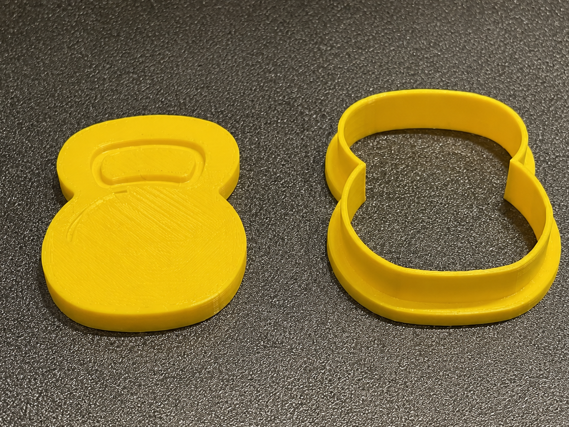 CORTADOR DE BISCOITO - KETTLEBELL - ACADEMIA