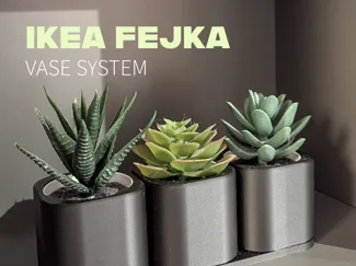 Ikea Fejka vase system