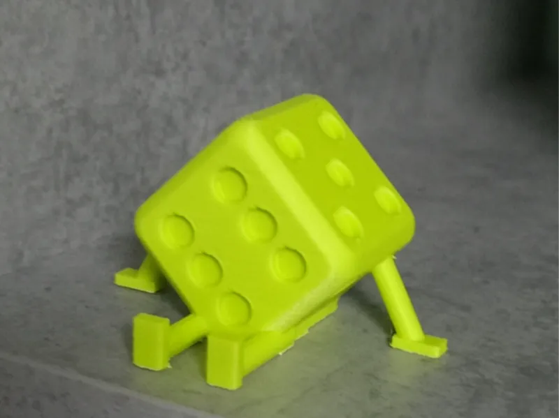 Dice Buddy - dice with arms and legs