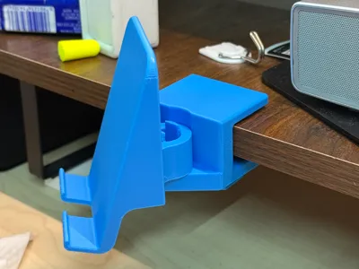 Rotating Phone Mount for Monitor Stand/Tabletop