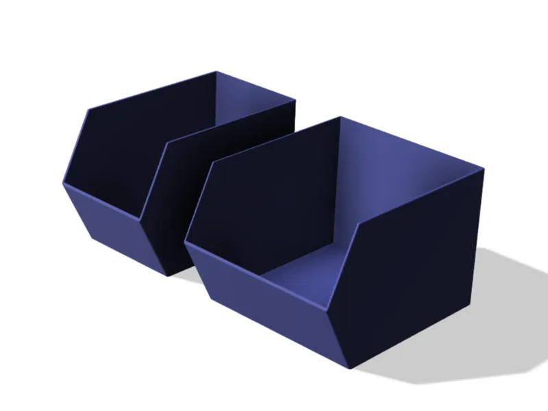 Boîte de rangements S / M