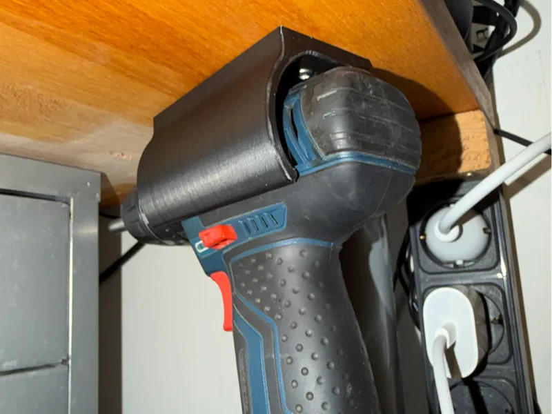 Under-table mount for the Bosch GSB or similar