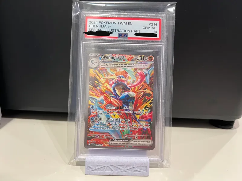 Minimalistic PSA Card Display