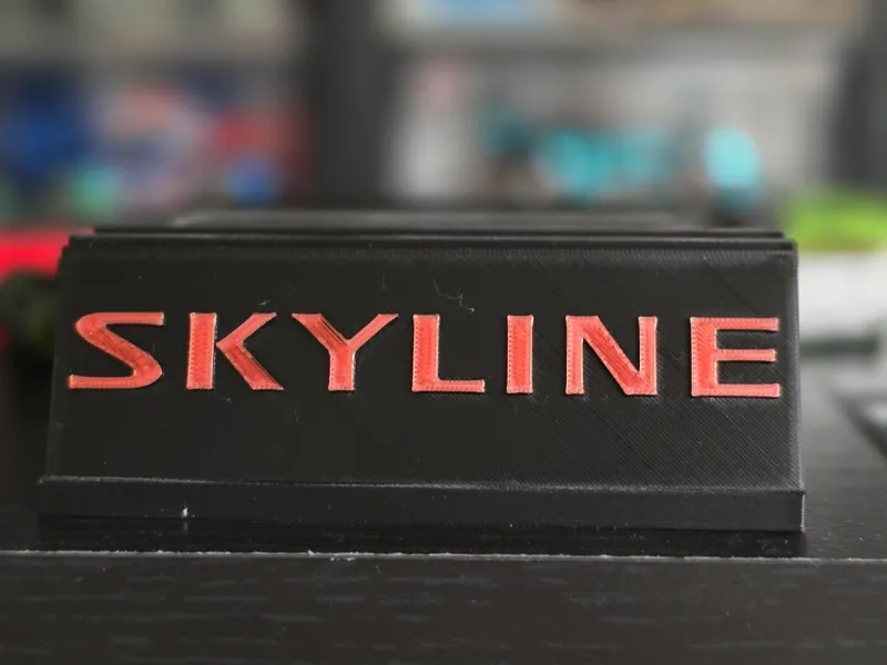 Skyline plate (for stand part 2)