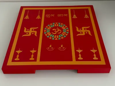 Hindu Ritual Table / Puja Platform