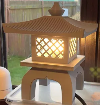 Japanese lantern for E14 EU socket