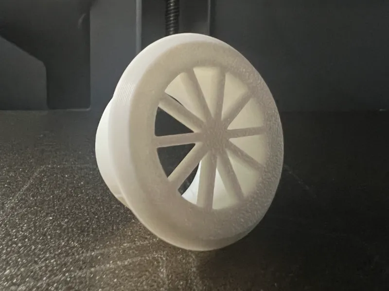 Vent cover for 30mm hole