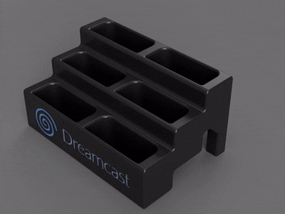 Dreamcast VMU Stand – Dual‑Side Fit, 3 Color