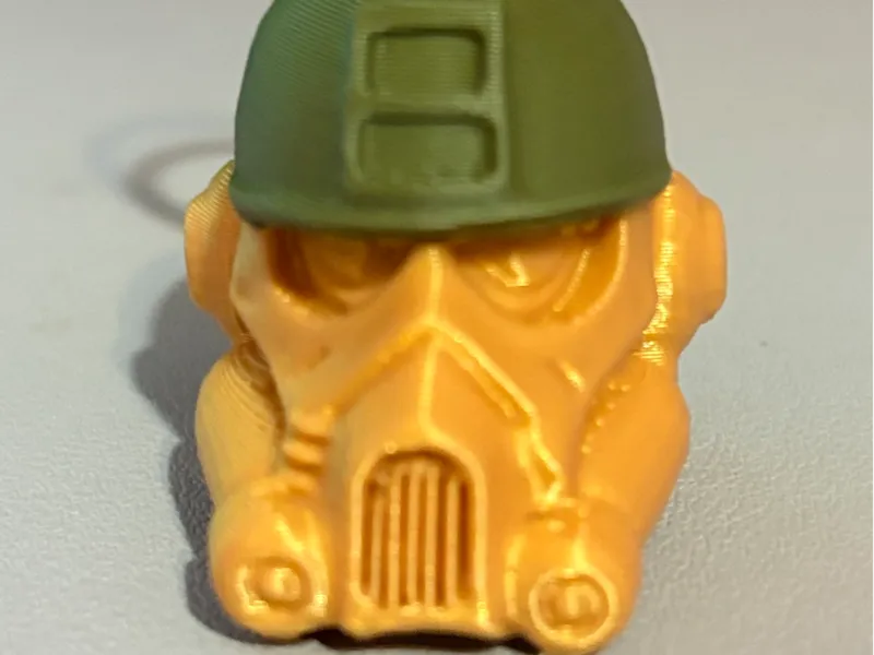 Space Marine keychain charm