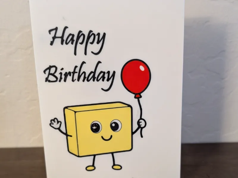 Butter Than Ever! Birthday Card