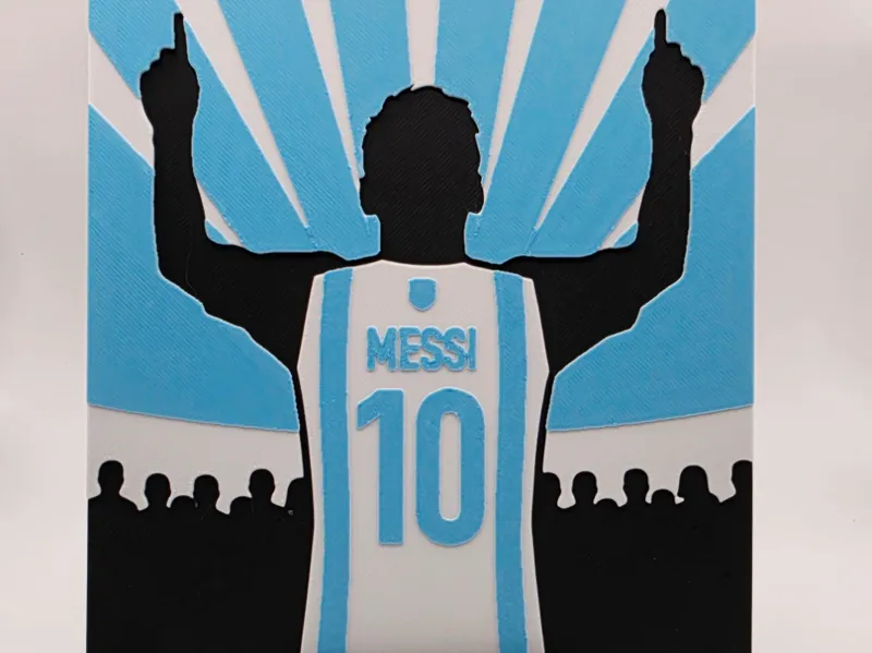 Argentina Messi Hueforge