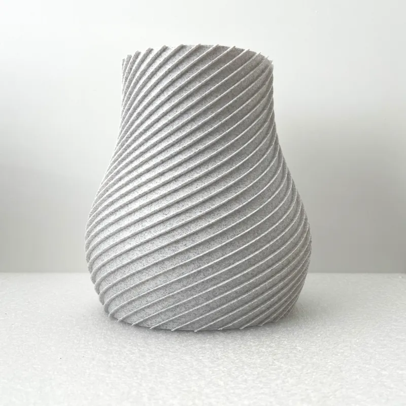 Spiral Pear Vase