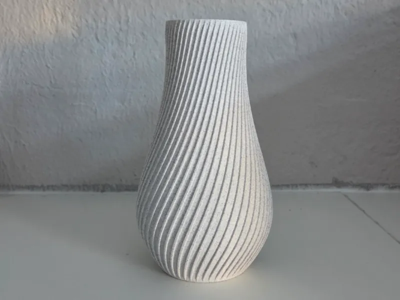 Vase Tropfenform