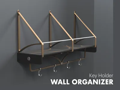 Wall Organizer - Key Holder
