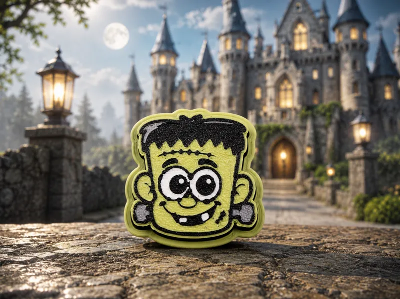 Frankenstein Junior Klicker-Keychain