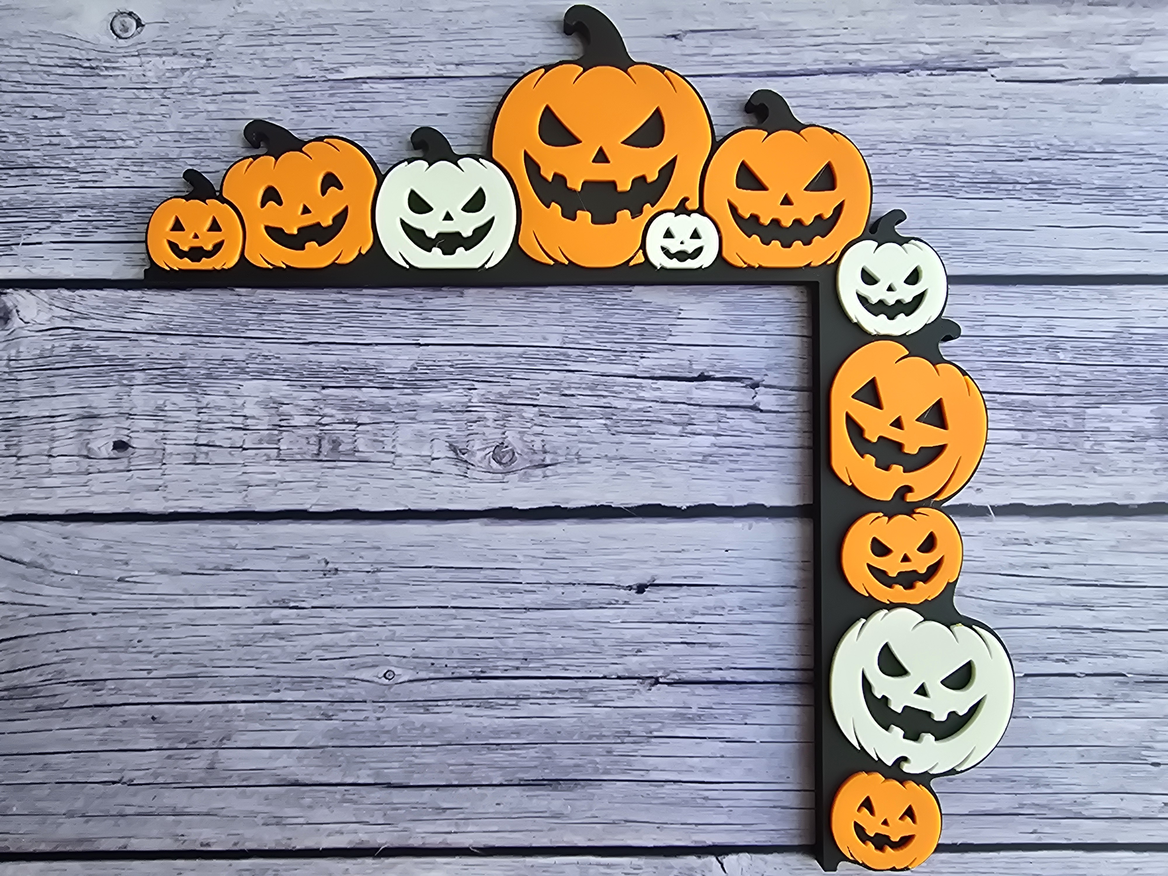 Jack-o-Lantern Door/Frame Corner Decor - 1