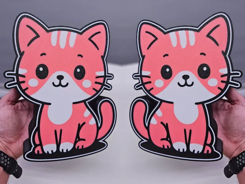 Kawaii Kitty Cat Lightbox Lamp Light for Kids AMS