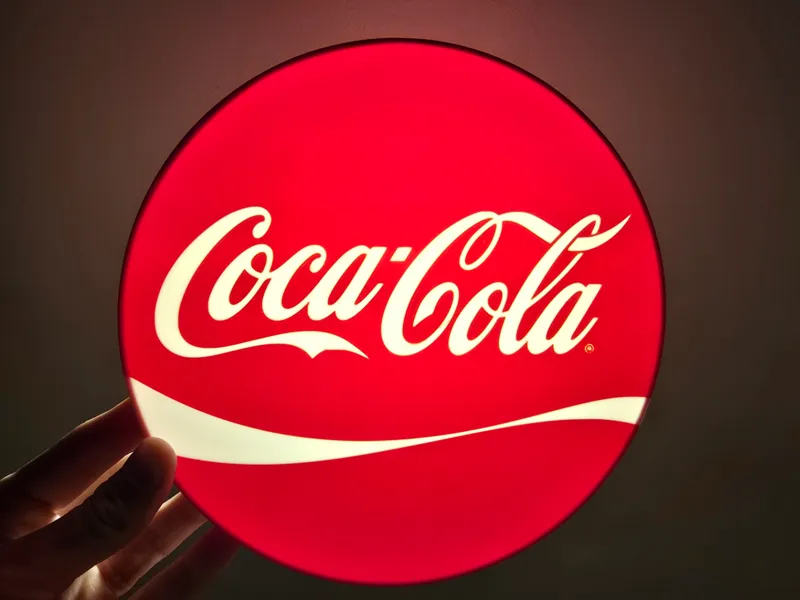 Coca Cola Lightbox Sign