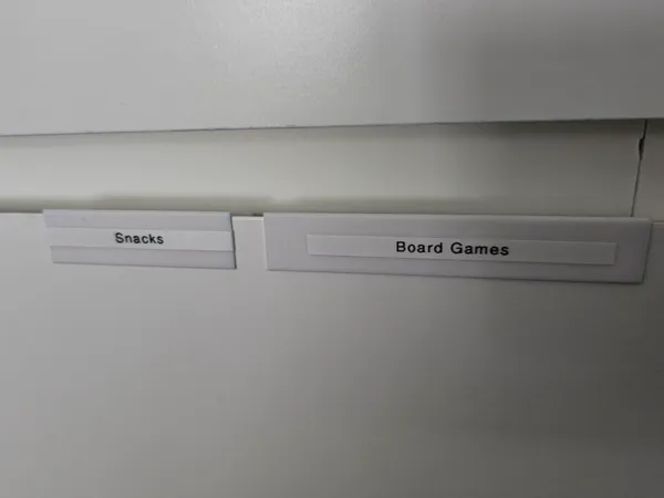 Étiquettes pour tiroirs Ikea Malm