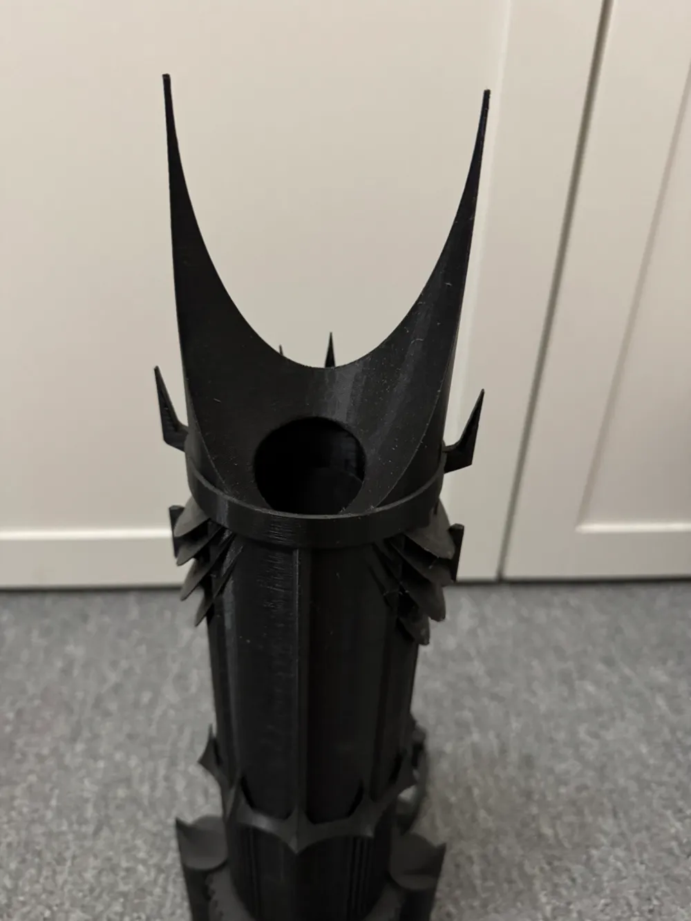 Barad-dûr (Sauron's tower) dice tower - Free 3D Print Model