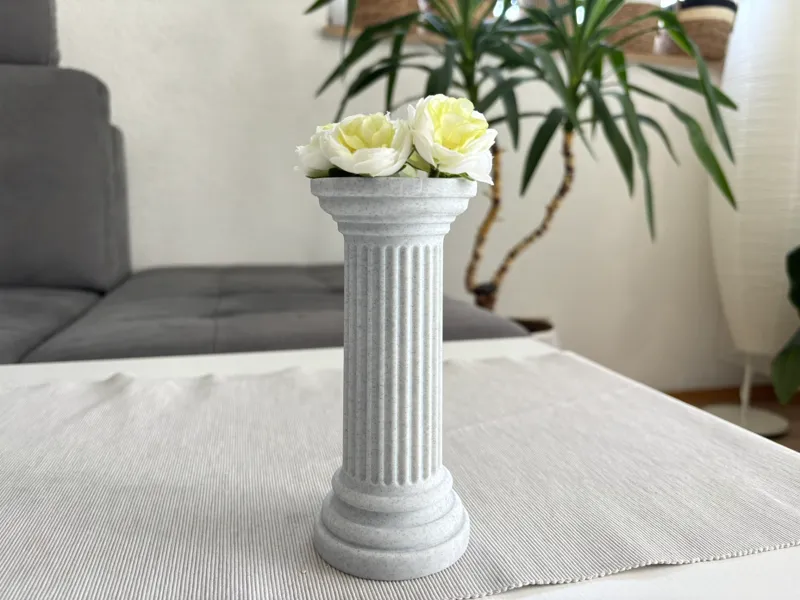 römische Tempelsäule als Deko