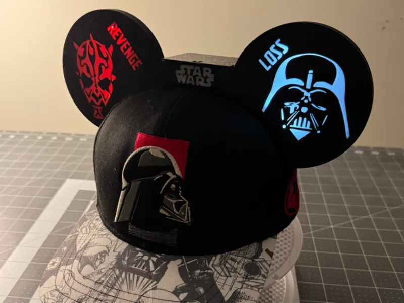 Light Up StarWars Mickey Mouse Ears