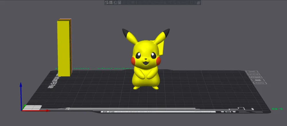 3Dプリント 可愛い小さなピカチュウ - 無料3Dモデル -MakerWorld